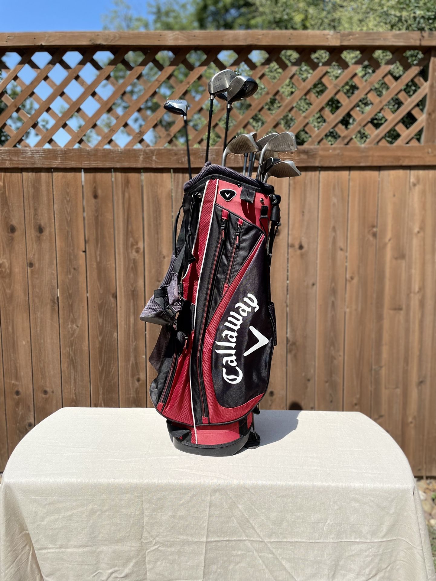 ’s Golf Club Set with Bag Adult Size Right Handed Clubs