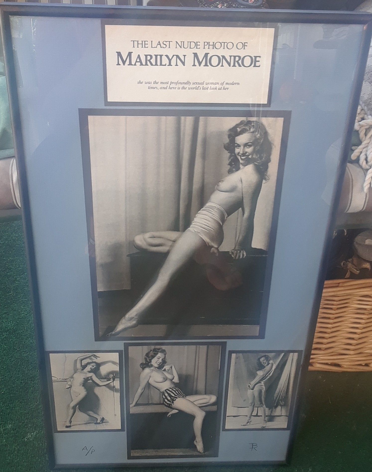 The last nude photos of Marilyn Monroe