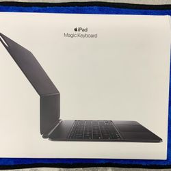 New Sealed  Apple iPad Magic Keyboard MWR53LL/A A2974 Bluetooth Wireless Magnetic iPad 13 Inch Tablet Tab E-reader USB-C Compact Lightweight