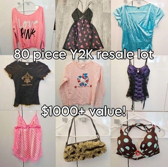 80PC 30LBS RESALE LOT OF Y2K - $1000+ VALUE :)