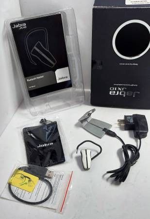 Jabra JX10 Bluetooth Headset and Charger