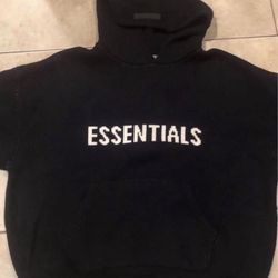 essentialls knit hoodie 