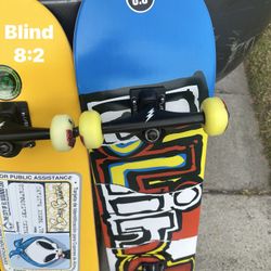 Skateboard Blind 8:0 $65 Complete 