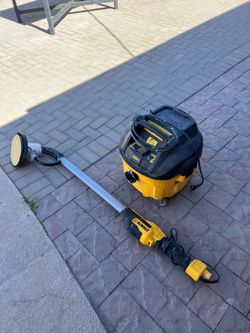 dewalt vacuum and sander