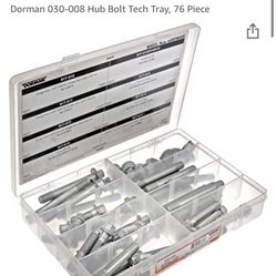 Dorman 030-008 Hub Bolt Tech Tray, 76 Piece