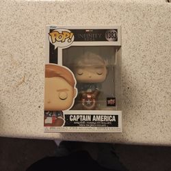 Upper Deck  Captain America Funko Pop Redemption 
