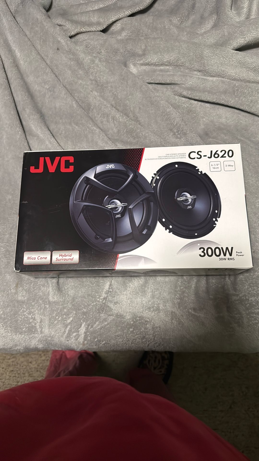 JVC CS-J620 300w 6.5” Speakers Set Of 2