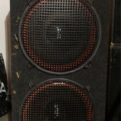 15 Inch Speaker Box For Sale 100$
