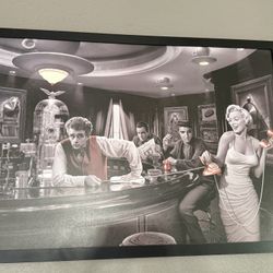 Framed Art Hollywood Legends 1