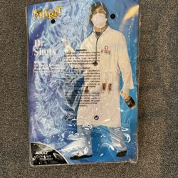 Dr costume - lab coat and stethoscope 