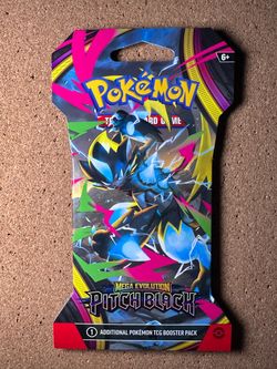Pokémon TCG Mega Evolution Pitch Black Booster Pack Blister NEW SEALED 1 Pack