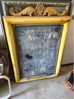 Vintage inspired chalkboard