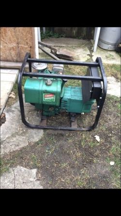 Coleman power mate generator