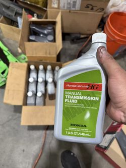 Honda Manual Transmission Fluid 