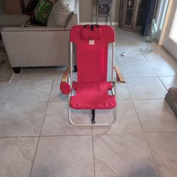 Red Carry Beach Chair
