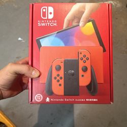 Nintendo Switch OLED Mario Edition Red NEW