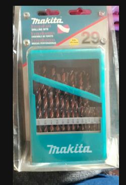 $45. Makita 29 Pcs Drilling Bits (This Set Is No Longer Available)