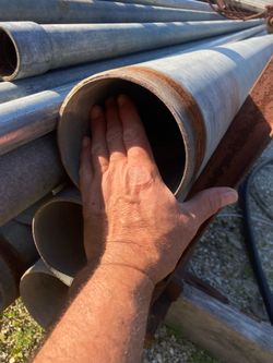 5” fence gate posts