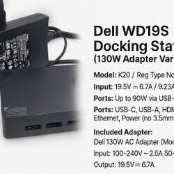 Dell Docking WD19S