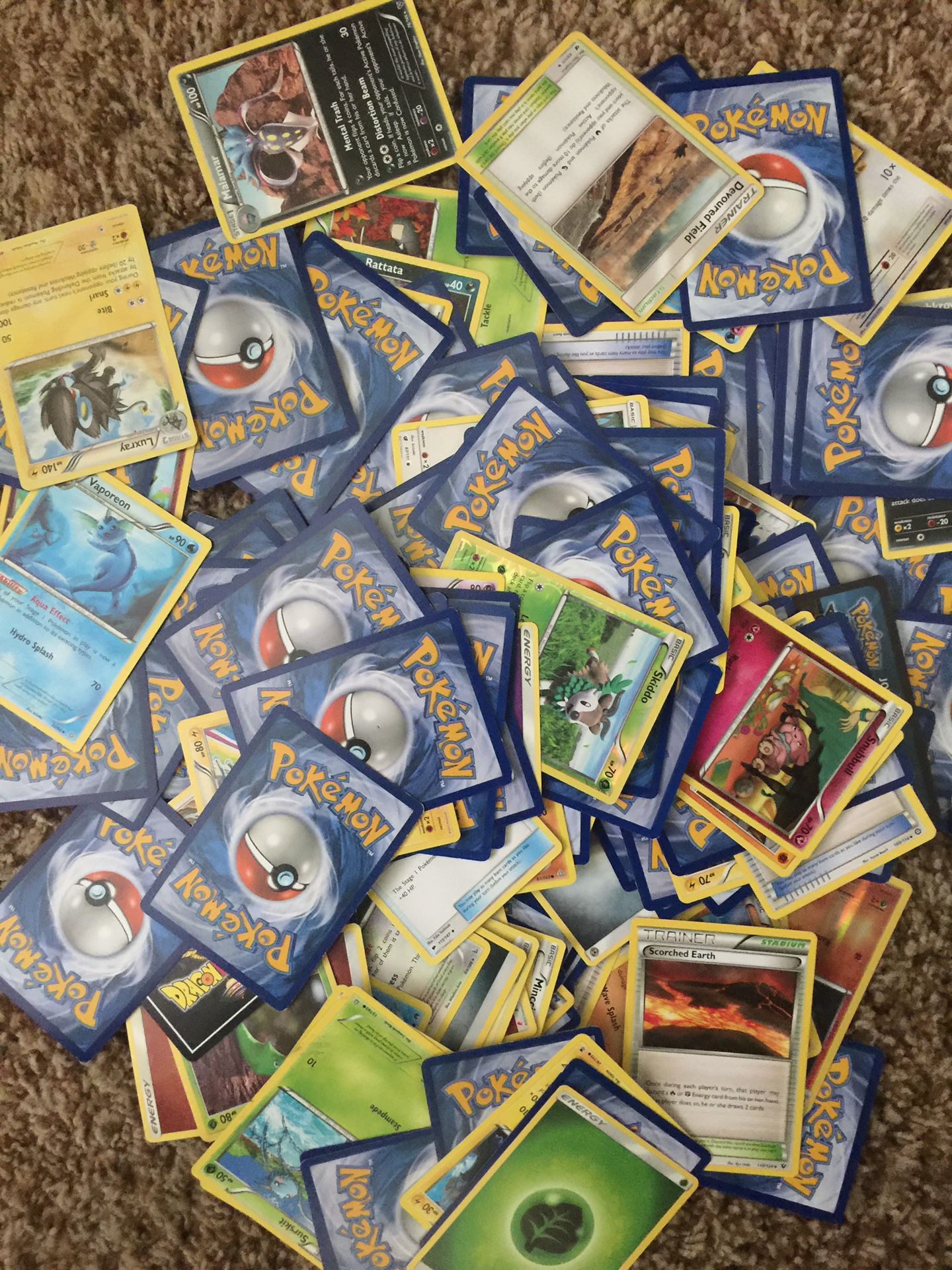 1000+ Pokémon cards $30 takes all