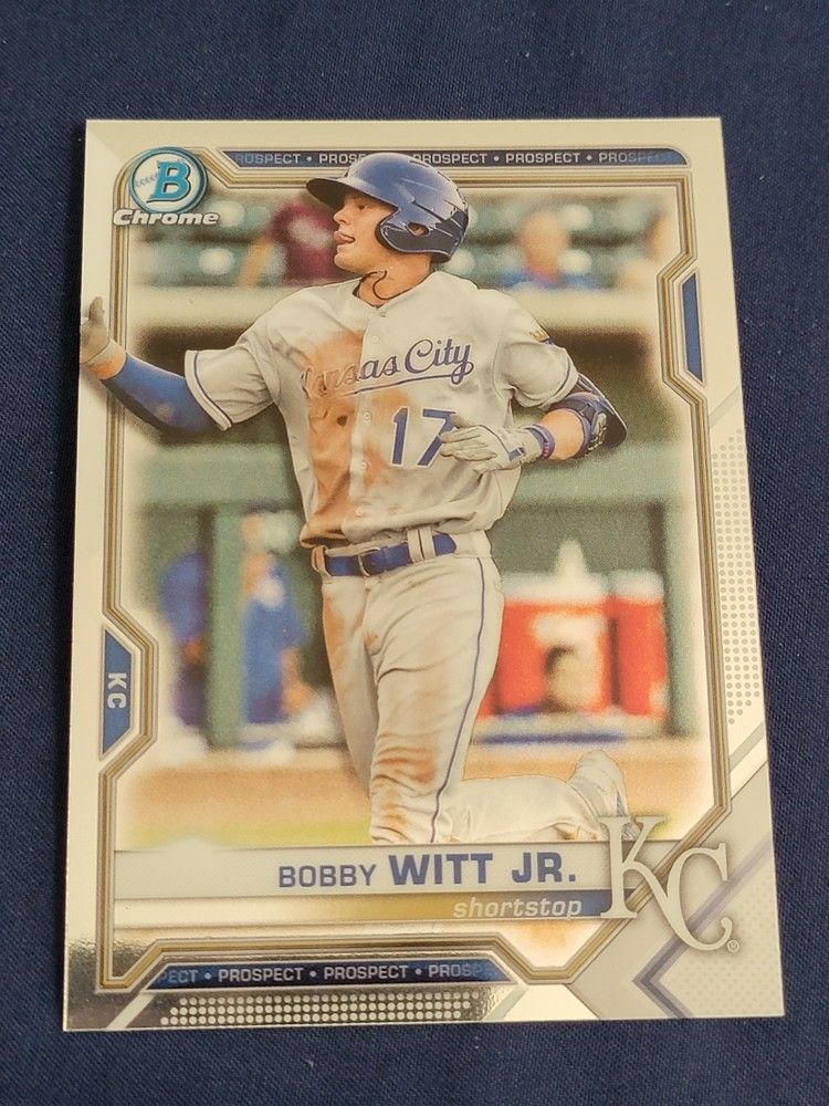 Bobby Witt Jr. Chrome Bowman