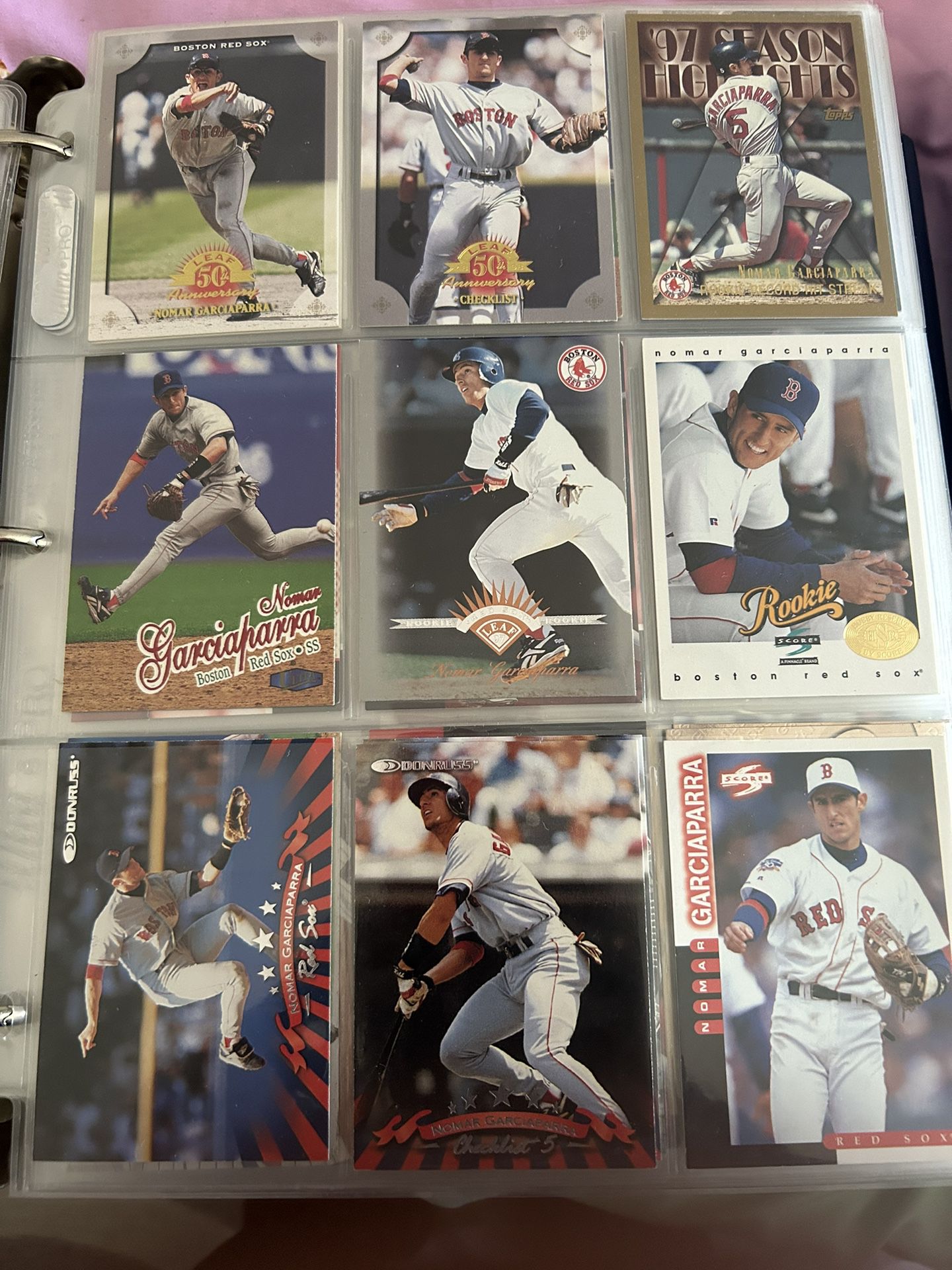 Norman Garciaparra Baseball Cards 