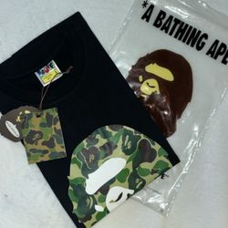 Bape tee Green Camo