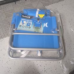 Hurley Backpack Beach Chair Brand New