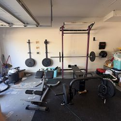 PRX Home Set Full Weight Set Bench 
