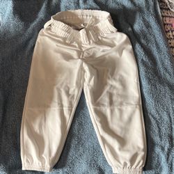 Baseball Pants White 