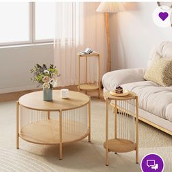 Boho style coffee table