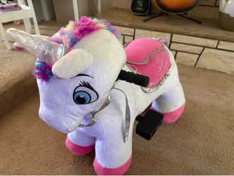 Motorized ride on Unicorn