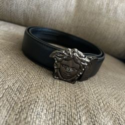 Black Leather Belt