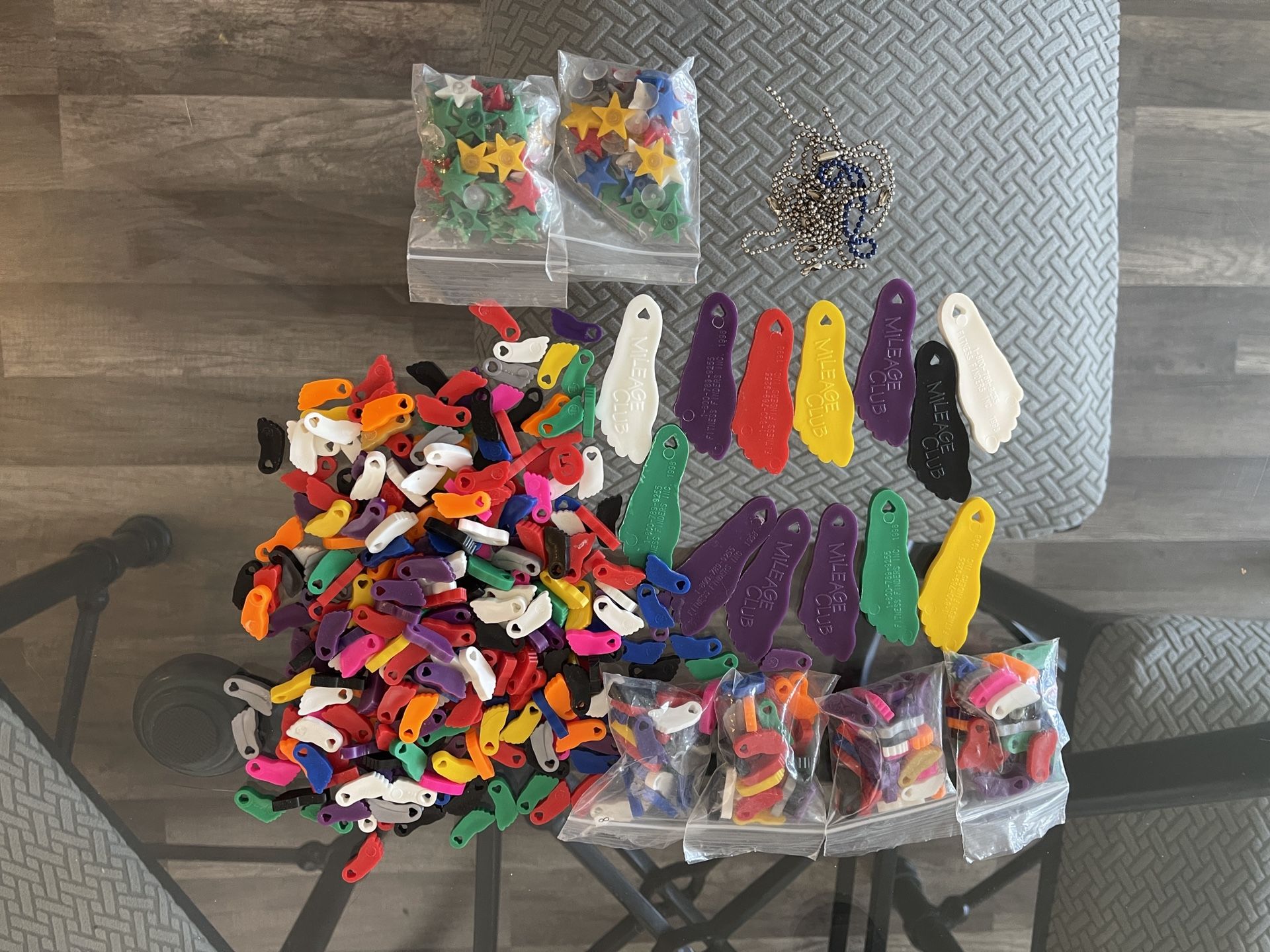 Fitness Finders Toe Tokens Mileage Club