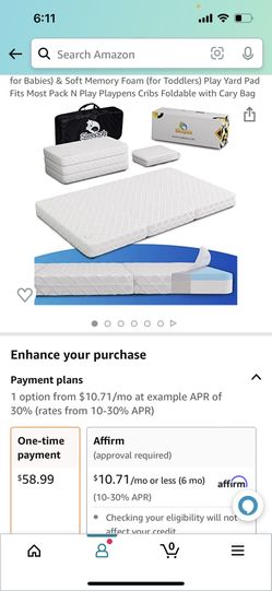 Pack N Play Mattress Topper Used