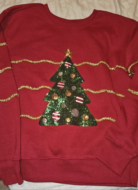 Womens Christmas Sweater Size M