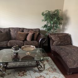 Sofa And Loveseat With Chase 