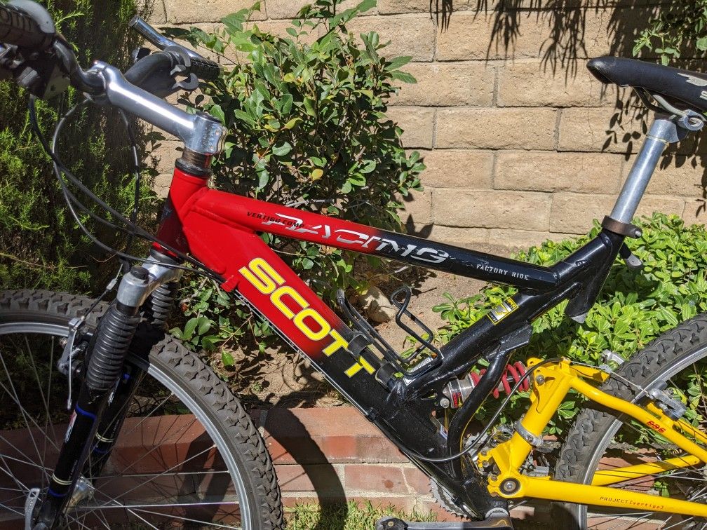 2001 Scott Vertigo Comp Racing Full Suspension Mtn. Bike for Sale