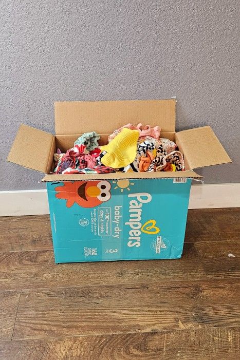 Baby Girl Clothes,  Box Full 
