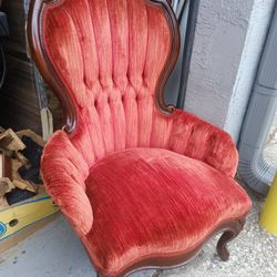 Antique Queen Chair 