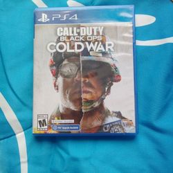 Call Of Duty Black Ops Cold War PS4 