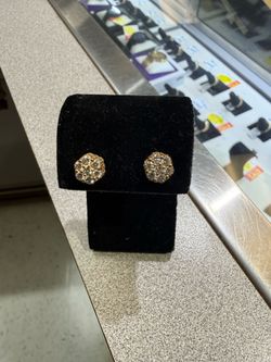 Flower earrings