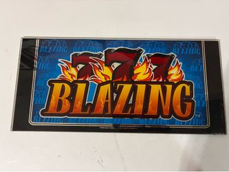 Lot of slot machine signs, all in really good condition just a bit of dust