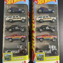 2025 Hot Wheels HW Gassers 5-Pack Lot of 2