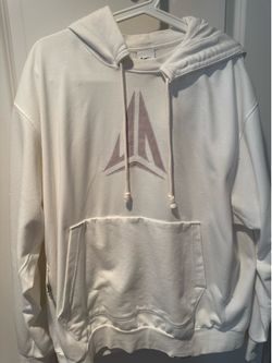 Nike Ja Morant Standard Issue Dri-FIT Hoodie White XL