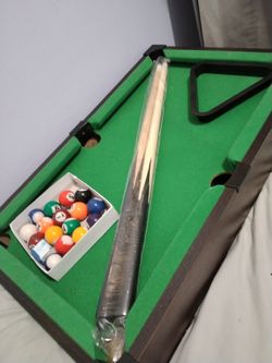 Miniature Pool Table