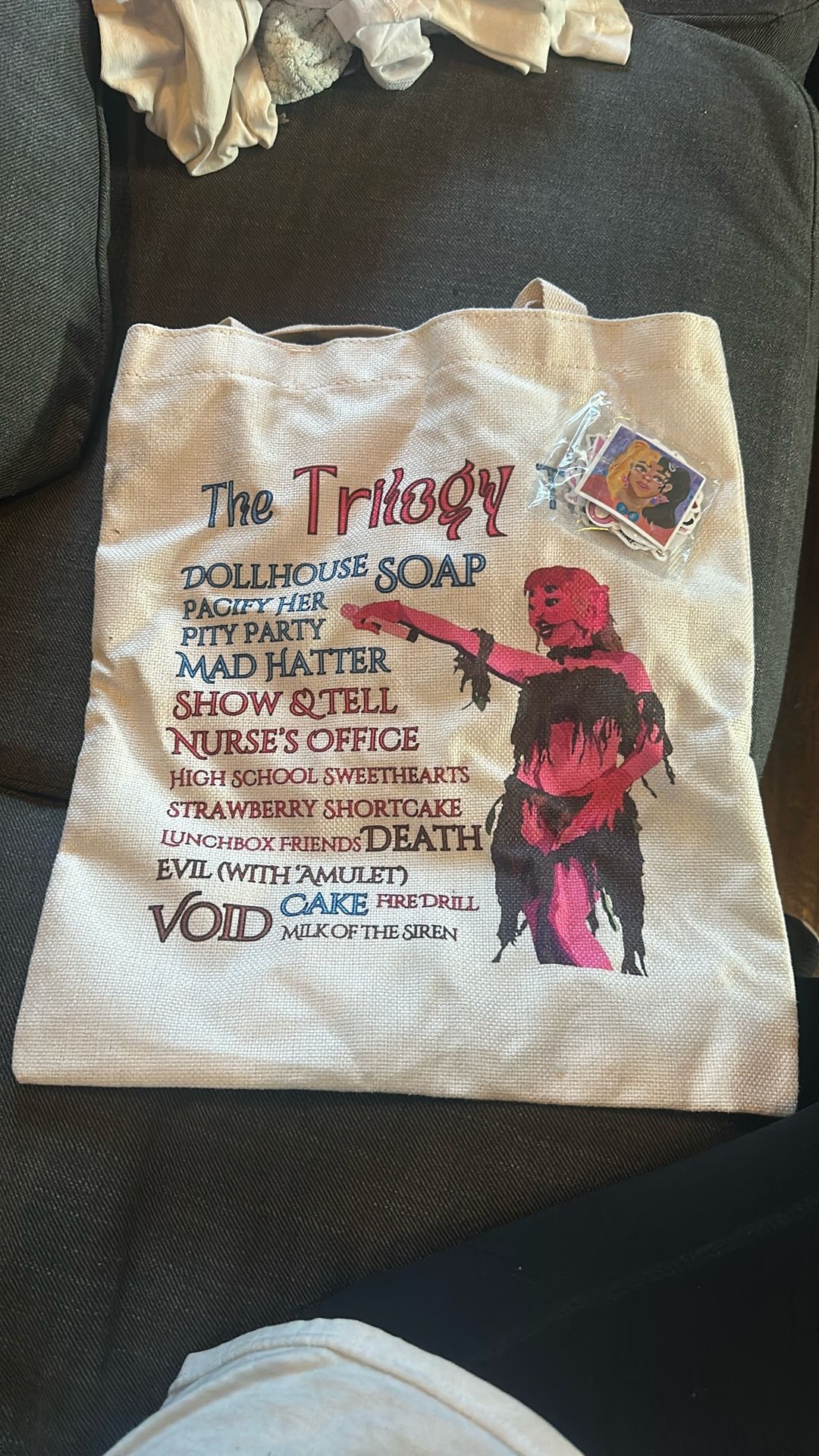 Melanie Martinez Tour Tote Bag & Stickerkers