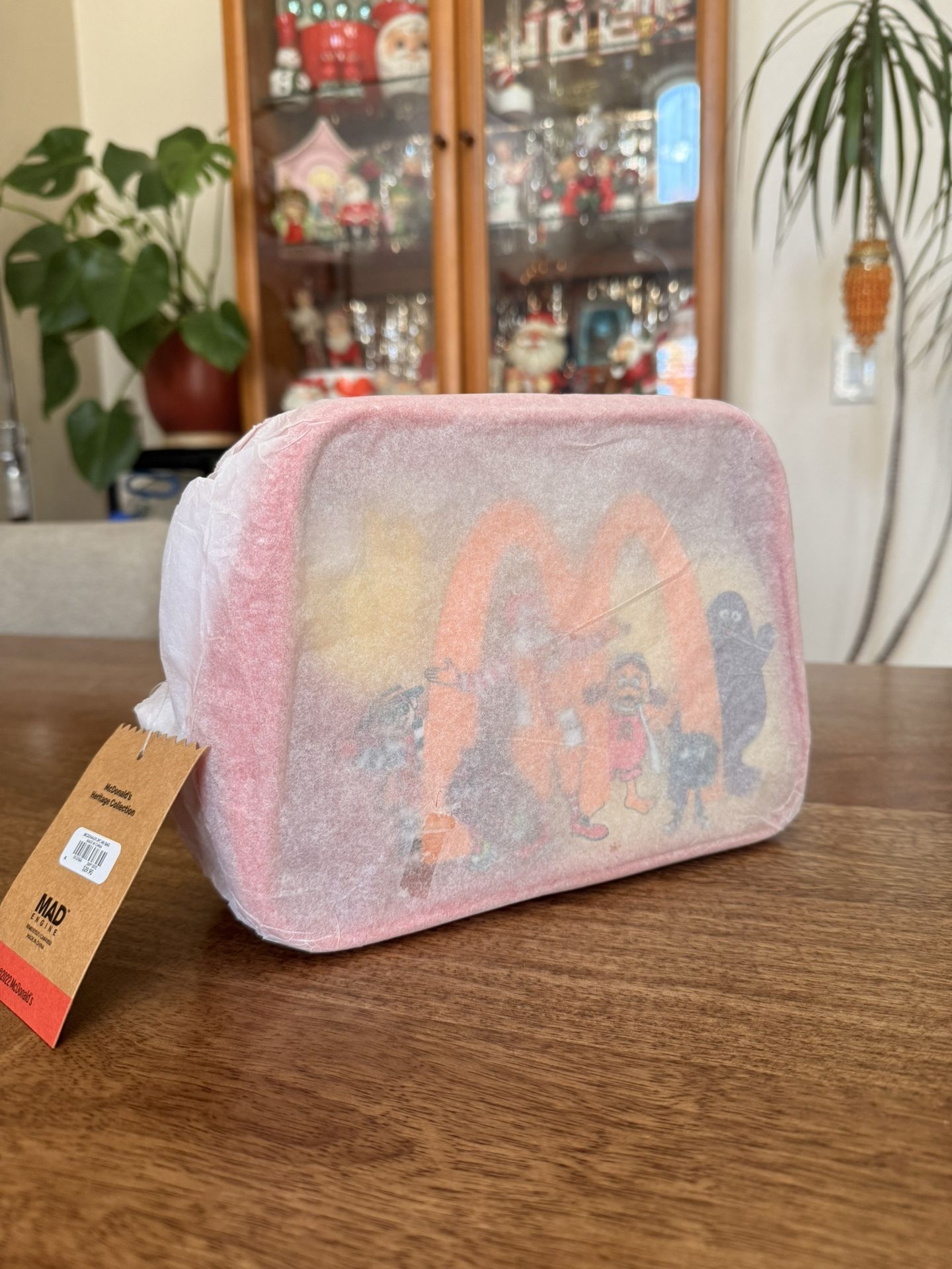 McDonald’s Retro Characters Clear Make-Up Bag – SUPER RARE • NEW