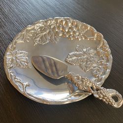 Arthur Court Designs Grape Plate And Server