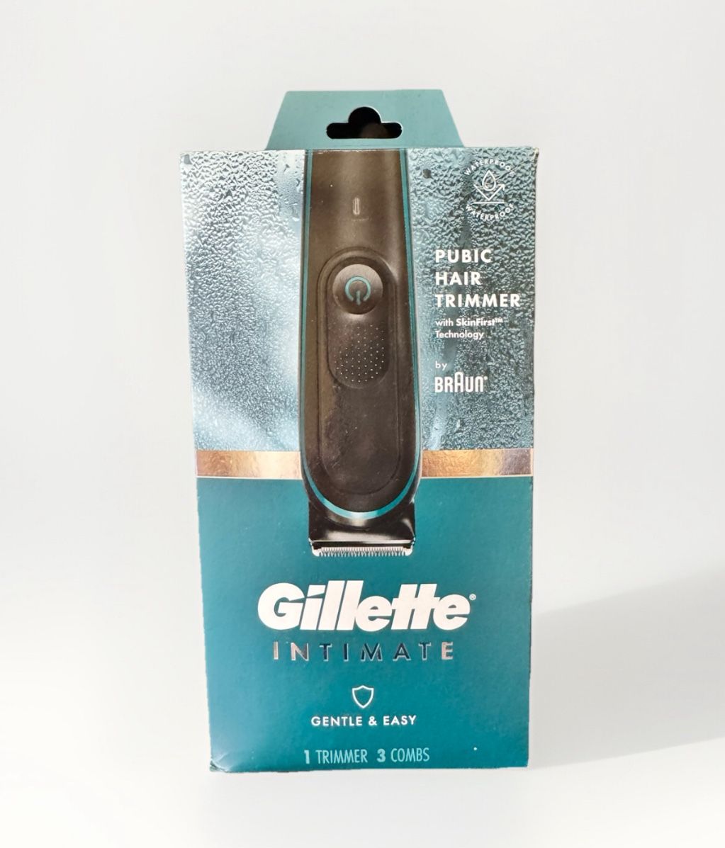Gillette Intimate Pubic Hair Trimmer For Men NEW